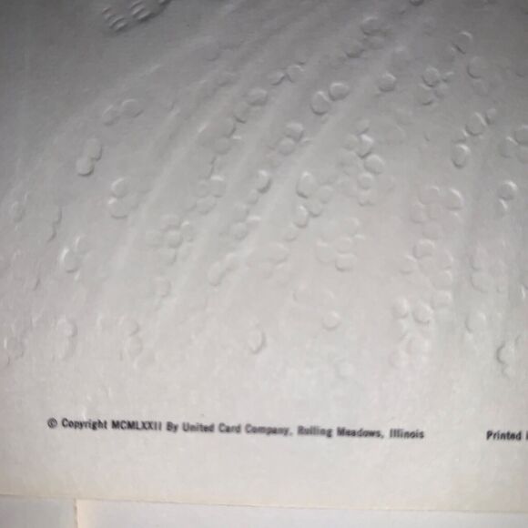 Vintage 70s Greeting Card Get Well Alcohol unused - Picture 5 of 5